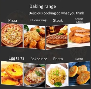 12/15/18インチ電気熱空気循環ピザチェーン炉ガスコンベアベルトピザオーブンベーキング装置 - Product Image 6