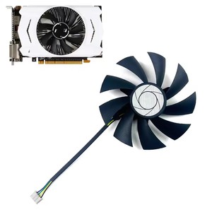 Nuevo ventilador de refrigeración 85mm 4 pines para ventiladores de tarjeta gráfica MSI <span class=keywords><strong>GeForce</strong></span> <span class=keywords><strong>GTX</strong></span> <span class=keywords><strong>950</strong></span> 1060 R7 360 OC - Product Image 1