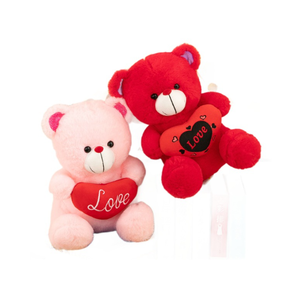 Peluche Orsacchiotto dell'Amore per San Valentino, Imbottito con Cuscino a Cuore in Cotone PP, Giocattolo Ricamato Toy <span class=keywords><strong>Story</strong></span> JINTUO - Product Image 4