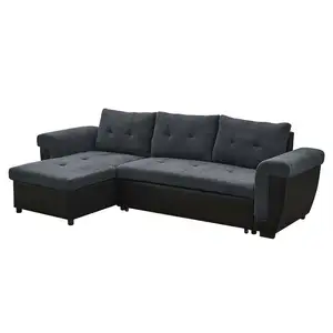 Best prices space saving sofas living room high quality l shape corner sofa bed with storage sofa