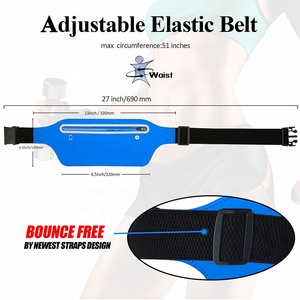 Riñonera ultradelgada para hombre y mujer, riñonera impermeable para deportes al aire libre, senderismo, ciclismo, cinturón para correr, Unisex, venta al por mayor - Product Image 3