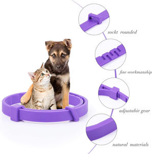 3 en 1 Juego de <span class=keywords><strong>collar</strong></span> calmante de alivio de ansiedad de feromonas ajustable de tamaño para perros y gatos - Product Image 6
