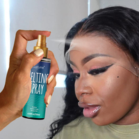 Bellezon Spray de fixation pour perruques en dentelle, adhésif en gros pour perruques, colle pour perruques Lace Front, spray de fusion à tenue super forte