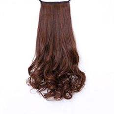 Peluca de cola de caballo de 35cm para mujer, parte de decoración de cabello a la moda, peluca OC hecha de extensiones de cabello humano - Product Image 1