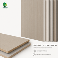 Panneau MDF décoratif linéaire de première qualité, écologique, résistant à l'humidité, imperméable, ignifuge, 18 mm, faible contraste, pour armoires, E0