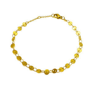 สร้อยข้อมือสแตนเลสสตีลทองแบบปรับได้สำหรับผู้หญิง Uionen 407 - Product Image 5