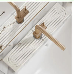 Alfombrilla de Secado Rápido para Cocina y Baño, Absorbente de Agua de Diatomeas, para Lavarse las Manos, Venta al Por Mayor - Product Image 1