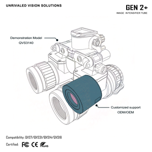 Tube intensificateur d'image QCNV Q4-C Two-touch MX10160 GEN2+ FOM1200 -1400 Blanc P45 Nonautogate pour vision nocturne PVS14/GPNVG18 - Product Image 4