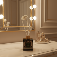 Ensemble cadeau de diffuseur de parfum d'ambiance à base d'huiles essentielles avec logo personnalisé de luxe