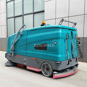 Equipo de Limpieza KINGWELL, Fregadora de Pisos Grande <span class=keywords><strong>Tipo</strong></span> Conductor, Barredora y Fregadora 2 en 1, Máquina de Limpieza de Pisos - Product Image 3