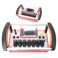 Sistema de Control Remoto por Radio Industrial Universal de 24 V con Palancas de Mando de 7 Ejes e Interruptores de Palanca para Equipos de Ingeniería