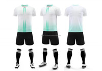 Maillot de football en mesh léger et extensible dans les quatre sens, 100 % polyester, sublimé, rétro, avec logo d'équipe personnalisé, haute qualité