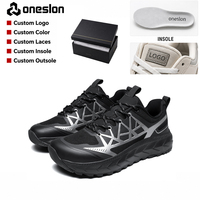 Chaussures de randonnée OEM antidérapantes, confortables, amortissantes, respirantes, avec empeigne en mesh, logo personnalisé, chaussures à bout large, baskets
