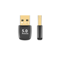 Adaptateur Dongle USB sans fil BT 5.4, sans pilote, récepteur audio musical pour PC portable, Dongle récepteur audio musical, émetteur USB