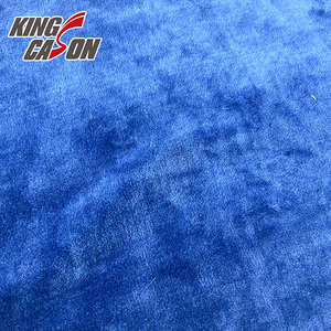 Tissu en flanelle double face uni, 100 % polyester, doux pour la peau, chaud et confortable, personnalisable en couleur par l'usine Kingcason, pour vêtements - Product Image 1