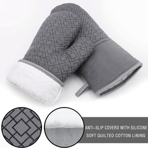 Gants de cuisine en coton Bake Glove, résistants à la chaleur, antidérapants, écologiques, imperméables, pour barbecue, lavables au lave-vaisselle, compatibles four/micro-ondes - Product Image 5