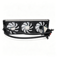 Refroidisseur liquide AIO CO-360BF-9YWL1 avec ventilateur ARGB PWM haute efficacité pour processeur Intel LGA1700/1851 AMD AM5 AM4, refroidissement PC