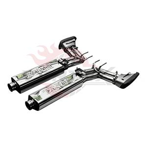 Échappement Catback Vortex SS304 à valves avec embouts en fibre de carbone pour Mercedes-AMG G63 W464 4.0T V8 2018-2025, kit de modification à fixation latérale - Product Image 3