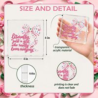 Fournitures pour soirée Mahjong, accessoires de Mahjong, décorations de bureau américaines pour la famille, les collègues, les amis, cadeau d'anniversaire