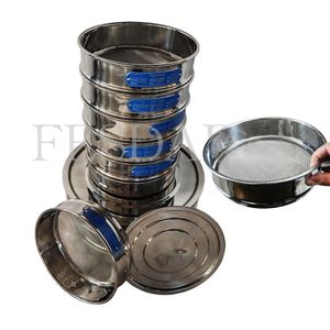 Tamis de laboratoire <span class=keywords><strong>en</strong></span> acier inoxydable pour l'analyse de la granulométrie des poudres et des particules de sol - Product Image 1