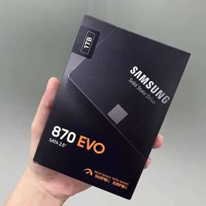 Samsung 870 EVO 2.5 นิ้ว SATA III ฮาร์ดดิสก์ SSD ภายใน สำหรับเดสก์ท็อป ออลอินวัน มินิพีซี อัปเกรด พร้อมซีลโรงงานแท้ - Product Image 1