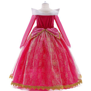 Robes de cosplay Elsa pour filles 2021, vêtements pour enfants, robes en polyester à motifs, robe de princesse Anna pour fête - Product Image 5