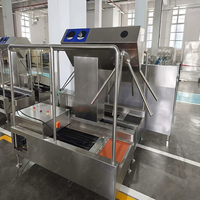 Ayakkabı Tabanı Yıkayıcı Otomatik Bot Yıkama Makinesi Endüstriyel Ayakkabı Temizleme İstasyonu Fabrika Girişi İçin Hijyen Ekipmanı