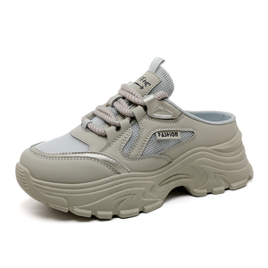 Sandales demi-ouvertes tendance pour femmes 2026, sportives, à lacets, antidérapantes, en maille respirante, fabriquées en Chine, printemps-été-automne - Product Image 5