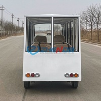 Bus touristique haut de gamme à sièges multiples de la marque Zhenda, véhicule de tourisme électrique à conduite autonome et couvert