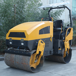 Maquinaria de Construcción de Carreteras de Marca China, <span class=keywords><strong>Rodillo</strong></span> Compactador Vibratorio de 3 Toneladas, <span class=keywords><strong>Rodillo</strong></span> de 2 Toneladas con Motor Yanmar - Product Image 4