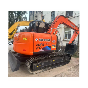 Excavatrice Hitachi ZX70QC pour la rénovation de jardin élimination des déchets de ferme haute performance Kawasaki en stock moteur boîte de vitesses pompe à engrenages - Product Image 6