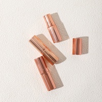 Tube de baume à lèvres en aluminium doré imprimé, vide, 3,5 g – Contenant pour rouge à lèvres en aluminium, vente chaude