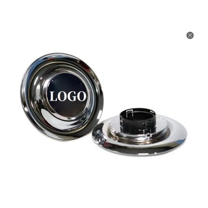 Cache-moyeux flottants en ABS chromé avec logo personnalisé pour Mercedes, ROLLS ROYCE, <span class=keywords><strong>PORSCHE</strong></span>, Chevy, O.Z RACING - Product Image 1