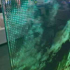 Écran LED flexible transparent à haute transparence pour vitrine de magasin, <span class=keywords><strong>film</strong></span> holographique en verre LED pour affichage, clé en main, fabrication en usine - Product Image 4