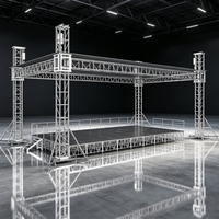 Estructura de Iluminación Personalizada, Resistente, Fácil de Instalar, Modular, Inoxidable, Portátil, para Eventos al Aire Libre y Espectáculos