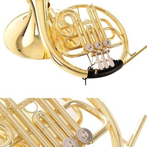 Brass Lacquer 3 Key Single French Horn Bb Tone Professional Student Beginner <b>Musical</b> <b>Instrument</b> with Mouthpiece OEM/ODM Factory - Product Image 3