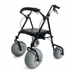 Marco para caminar junto al mar, silla de ruedas para caminar asistida, asiento para Andador de playa para adultos, poleas labor-sav, suministro de rehabilitación, Rollat de playa - Product Image 5