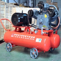Hongwuhuan W3.5/5 compresseur d'air Diesel à Double Piston Portable avec roulement à engrenages de pompe célèbre marque chinoise pour l'exploitation minière