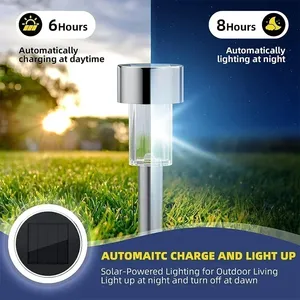 <span class=keywords><strong>Lampe</strong></span> <span class=keywords><strong>solaire</strong></span> de jardin, <span class=keywords><strong>lampe</strong></span> <span class=keywords><strong>solaire</strong></span> extérieure, lanterne de paysage imperméable, éclairage de chemin, patio, décoratif, certifié CE - Product Image 2