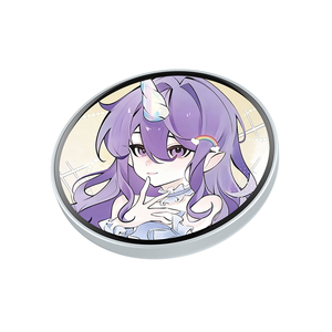 1.85 Wearable Electronic Badge <b>Magnetic</b> <b>Charging</b> for Cosplay, Comic Con Fan Events Custom Design Support for Photos Music Videos - Product Image 2