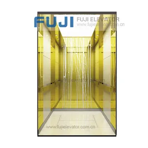 FUJI ลิฟต์วิลล่าห้องเครื่องห้องโดยสารบ้านลิฟต์ลิฟท์พร้อมสินค้าที่อยู่อาศัยโรงแรม