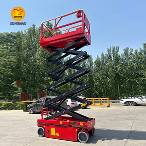 Plataforma elevadora de tijera hidráulica de 4-18m de China, plataforma elevadora de tijera autopropulsada, plataforma de trabajo aéreo - Product Image 2