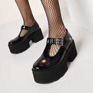 Platform mary jane <span class=keywords><strong>scarpe</strong></span> tacchi per le donne e signore di disegno Su Misura sono i benvenuti - Product Image 3