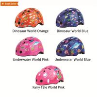Casque de sécurité multi-sports pour enfants Istaride, respirant en PVC, réglable, coloré et portable pour le cyclisme, le patinage et le volley-ball