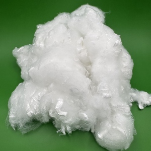 <span class=keywords><strong>Fibre</strong></span> de polyester vierge blanche haute ténacité 1.2D 38mm, longueur uniforme, <span class=keywords><strong>sans</strong></span> nœuds, pour filage, tissage, garnissage - Product Image 2