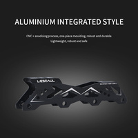 Patins à roulettes de slalom professionnels en ligne avec cadre en alliage d'aluminium et 4 roues pour hommes, femmes et étudiants