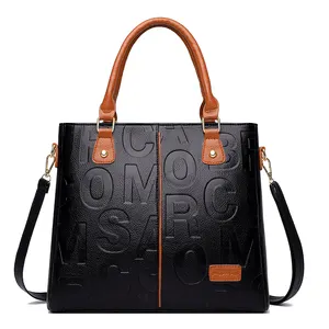 Large Capacity Women Handbags PU Leather Shoulder Bags for Women Tote Bag Luxury Designer Handbag