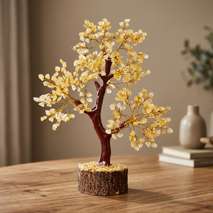 Handmade Agate <b>Tree</b> Gemstone Decorative Craft Colorful <b>Crystal</b> Chips for Home Feng Shui Collectible Decoration Brand - Product Image 6