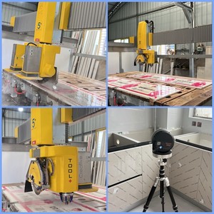 Omc Titan cộng với công cụ + 5 trục CNC đá cầu Saw Máy cắt đá bàn phay cho đá Granite đá cẩm thạch - Product Image 3
