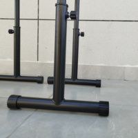 DP8226 Heavy Duty Dip Stand Station Hauteur réglable Haut du corps Équipement pour triceps Dips